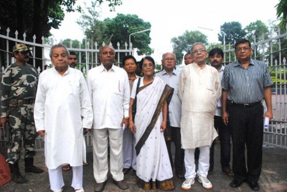 MGNREGA 17 Crore Scam : Definite information of Finance Minister’s involvement in Bishalgargh scam, Congress delegation meets Governor MGNREGA 17 Crore Scam : Definite information of Finance Minister’s involvement in Bishalgargh scam, Congress delegation meets Governor